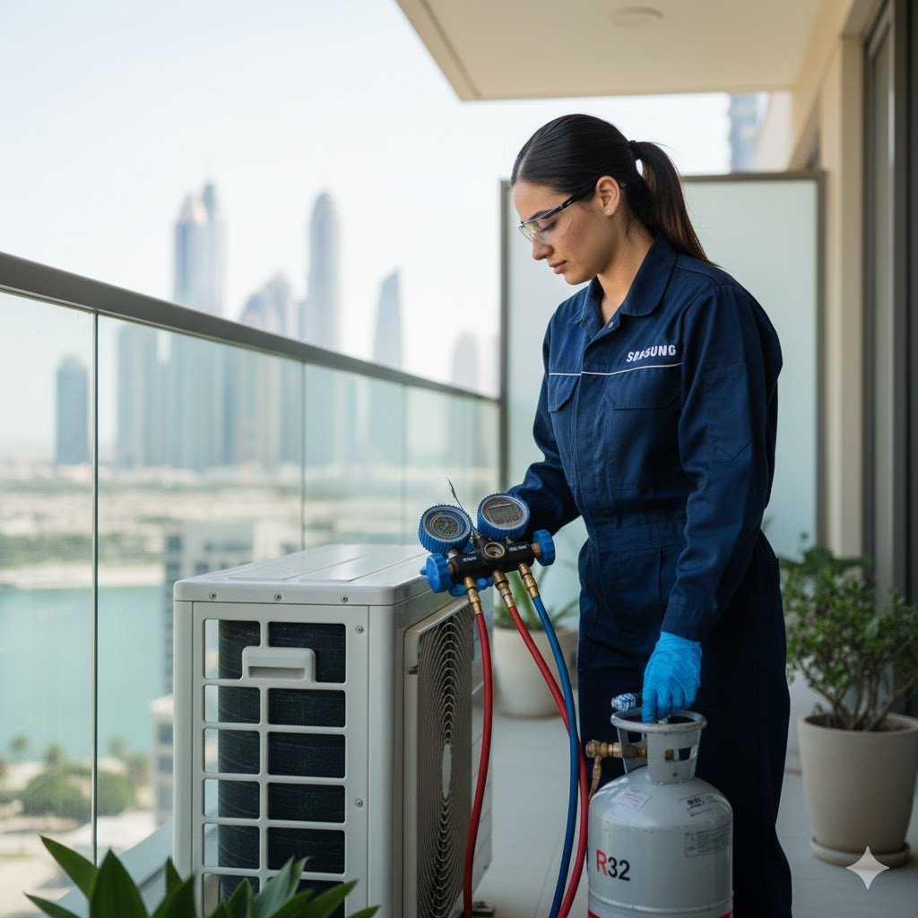 Samsung AC R32 Gas Refill